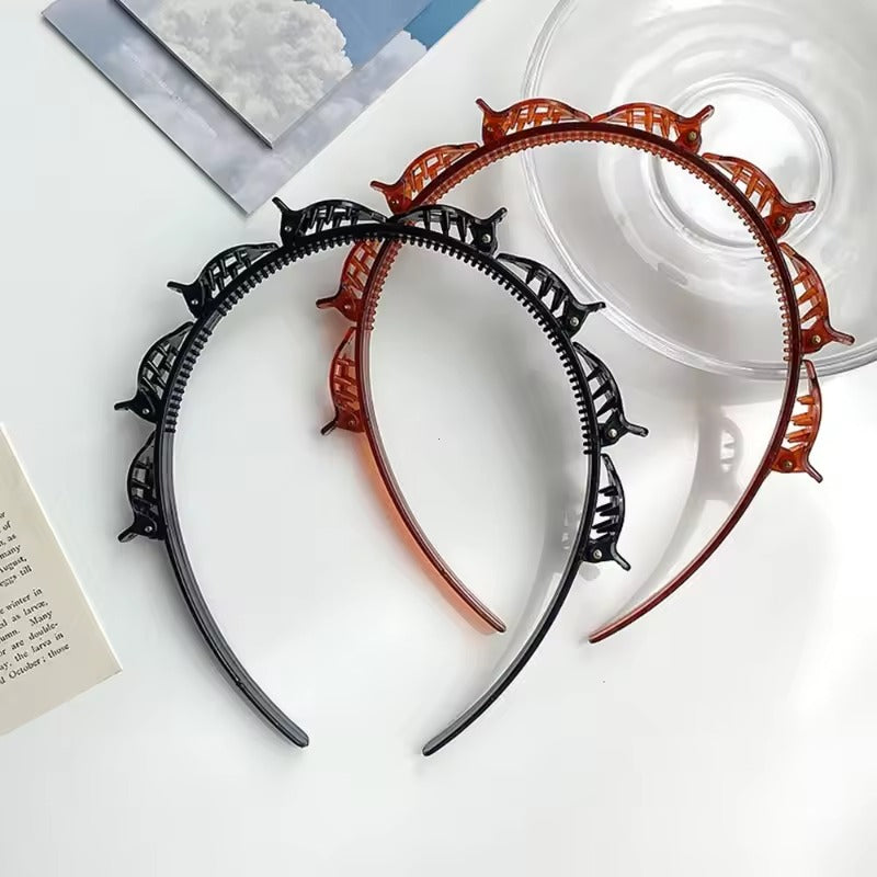 Diadema con horquillas