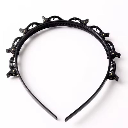Diadema con horquillas