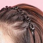 Diadema con horquillas