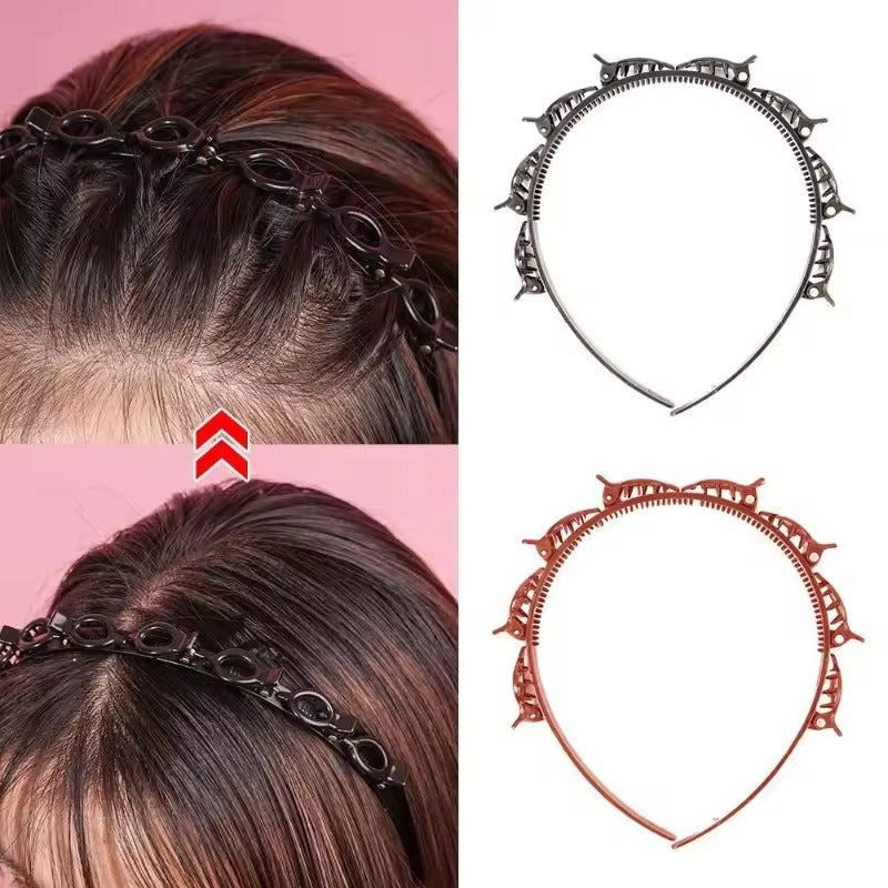 Diadema con horquillas